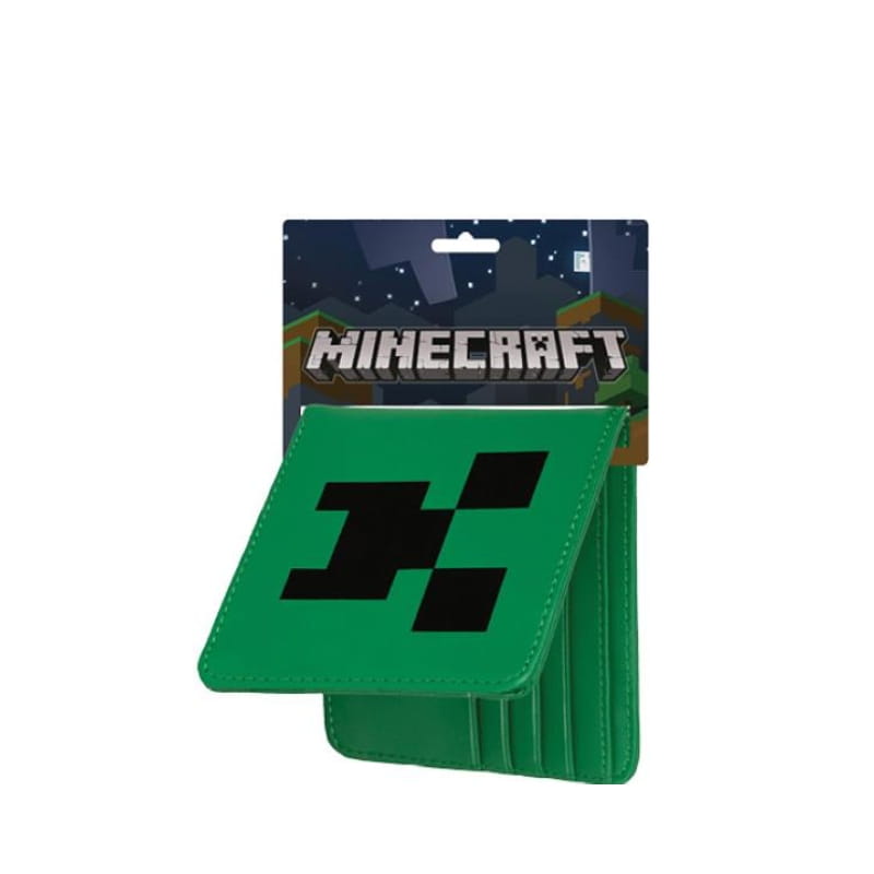 Кошелек JINX Minecraft Creeper Face Faux