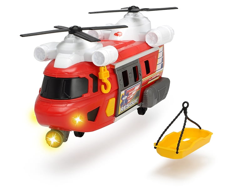 Спасательный двухвинтовой вертолет со светом и звуком DICKIE