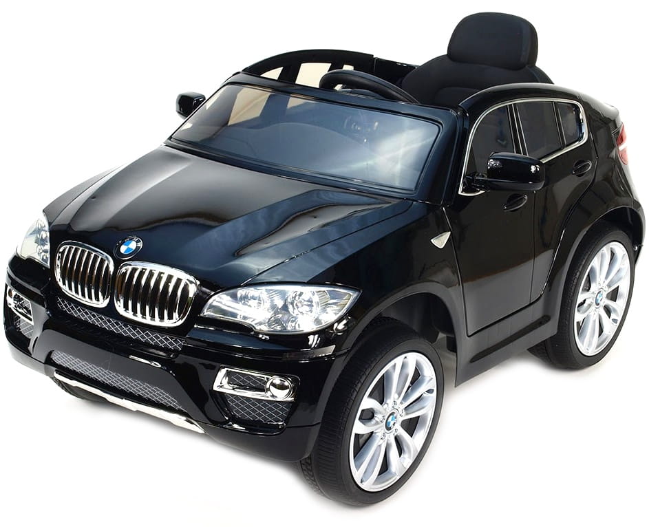 Электромобиль River Toys BMW X6 (лицензионная модель) с дистанционным управлением - черный