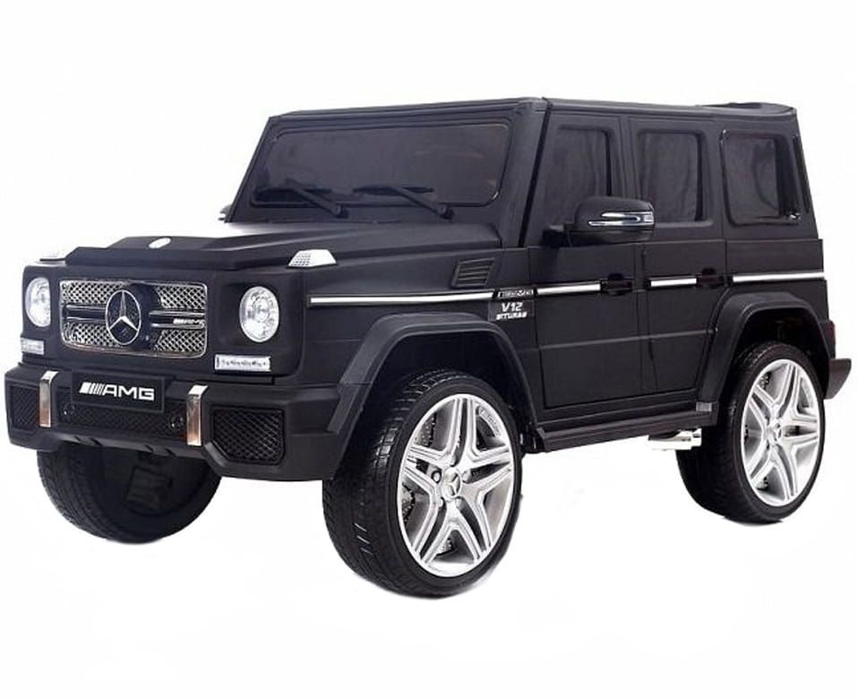 Электромобиль River Toys Mercedes-Benz G65-AMG (лицензионная модель) - черный