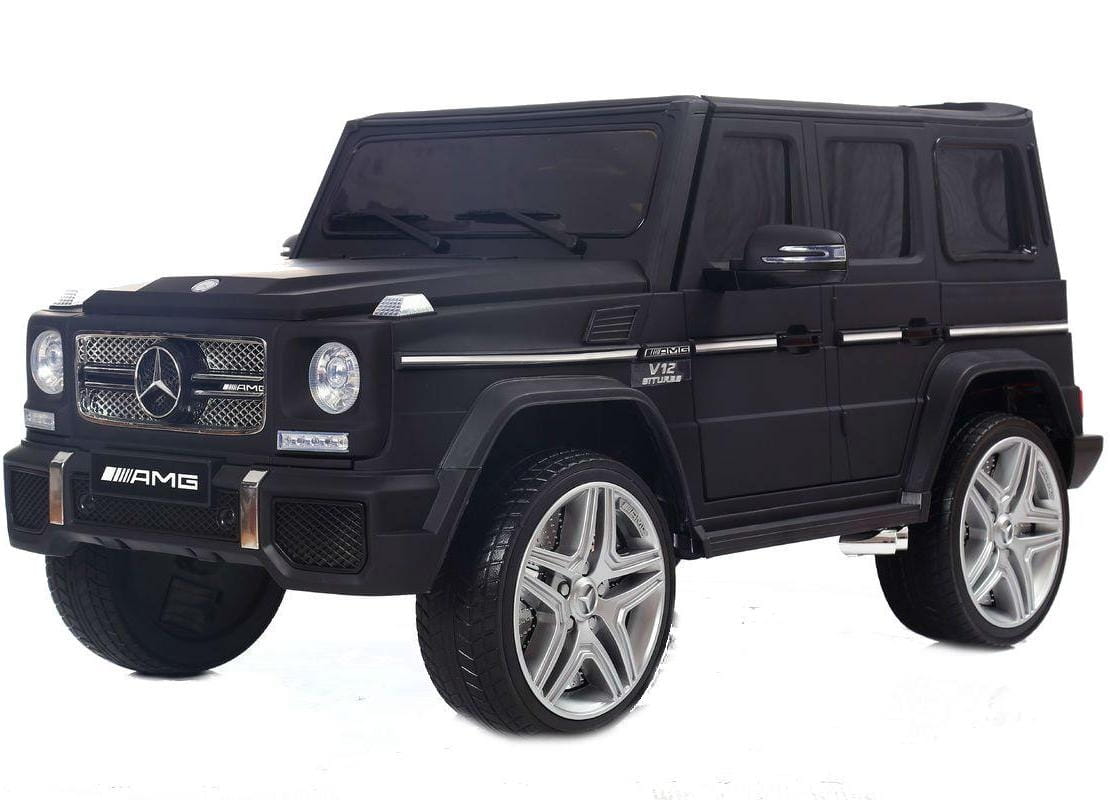 Электромобиль River Toys Mercedes-Benz G65-AMG (лицензионная модель) - черный матовый