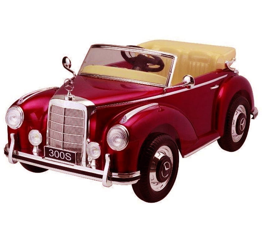 Электромобиль River Toys Mercedes-Benz 300S - вишневый глянец