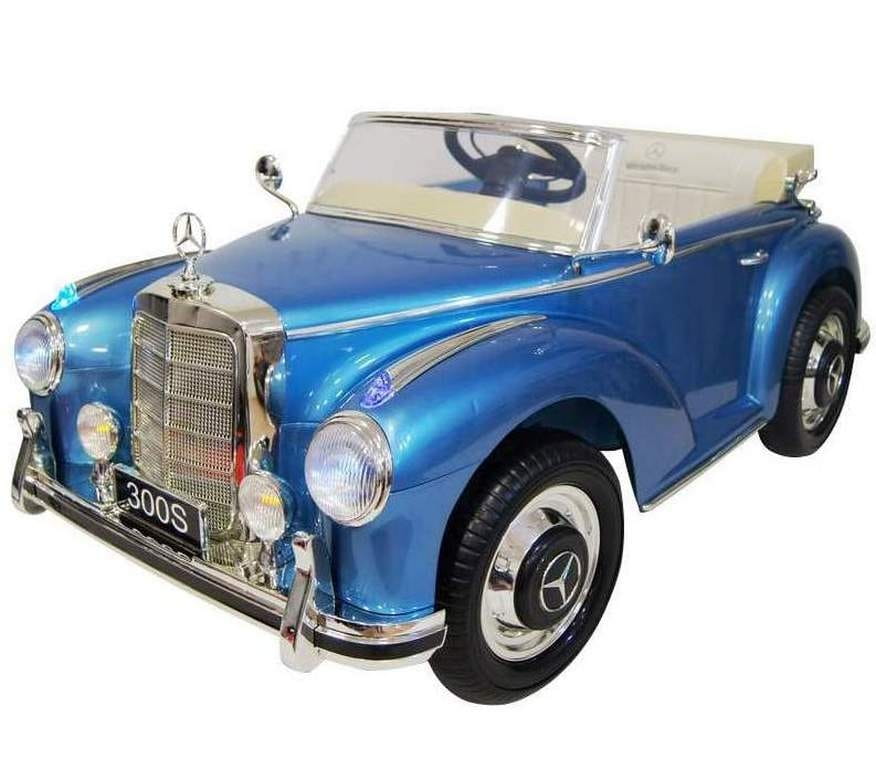 Электромобиль River Toys Mercedes-Benz 300S - синий глянец