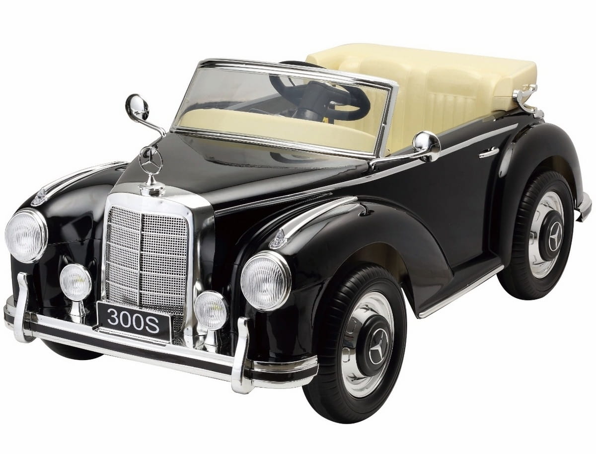 Электромобиль River Toys Mercedes-Benz 300S - черный глянец