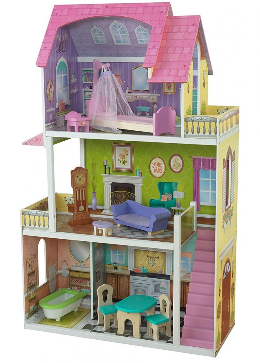 Кукольный домик с мебелью KIDKRAFT Флоренс Florence Dollhouse