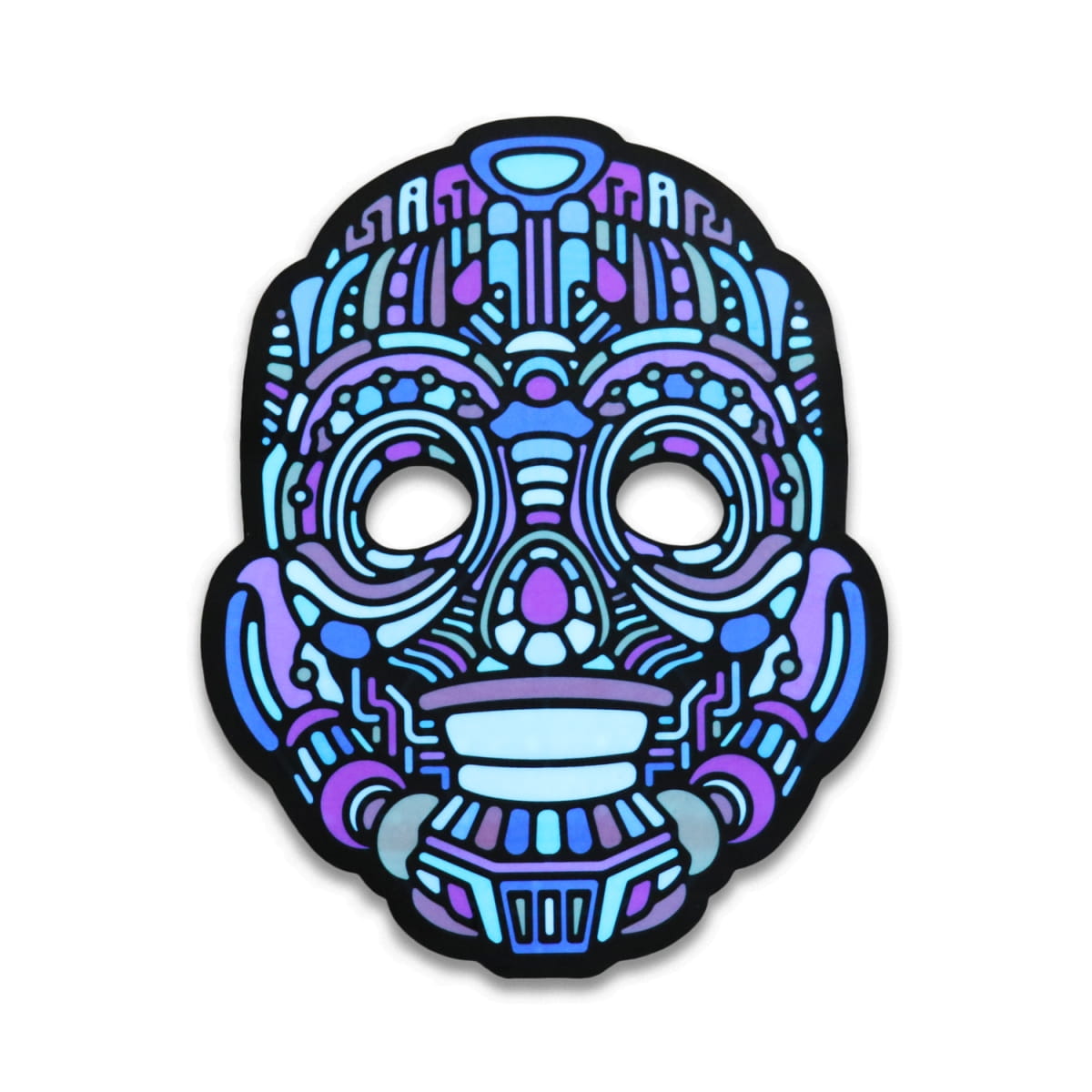Cветовая маска с датчиком звука GEEKMASK Robot