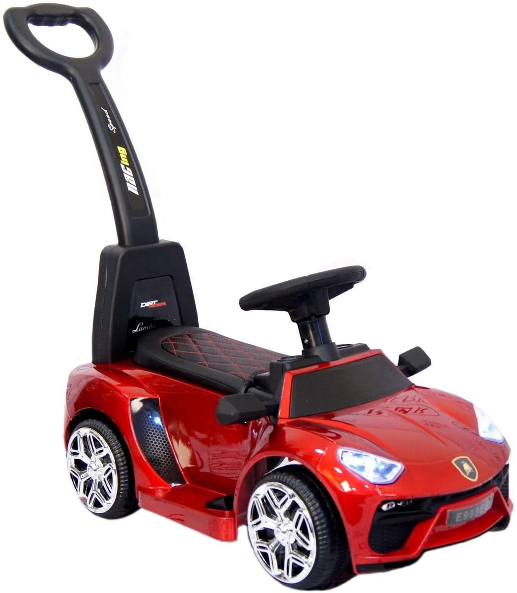 Толокар River Toys Porshe E777EE - вишневый глянец