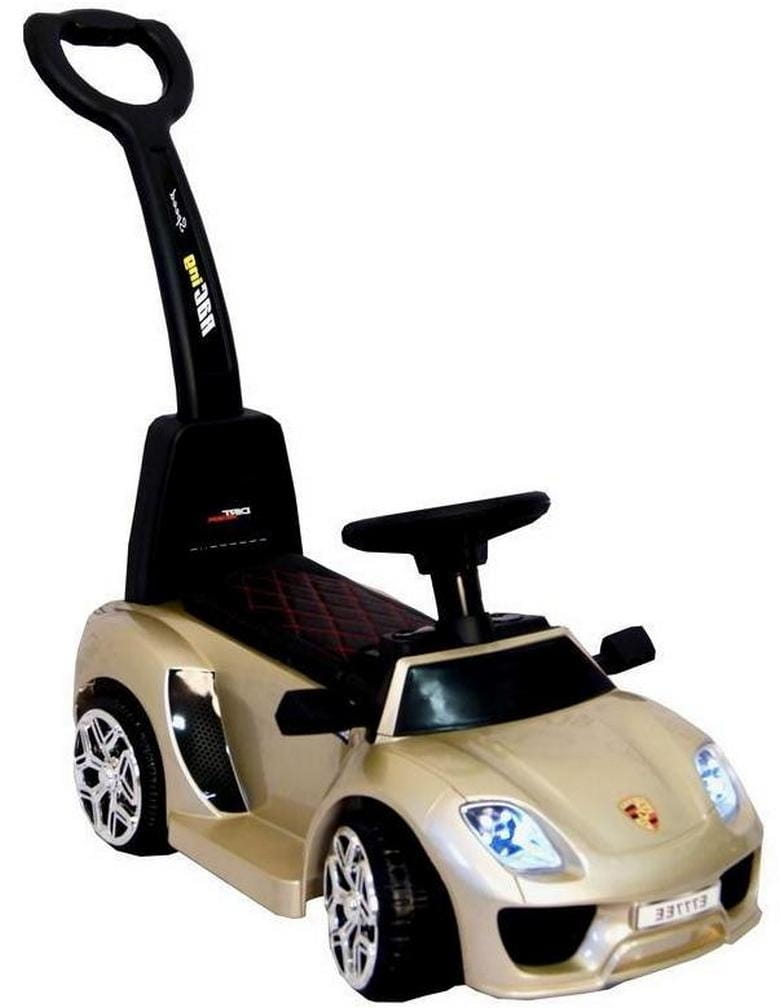 Толокар River Toys Porshe E777EE - шампань