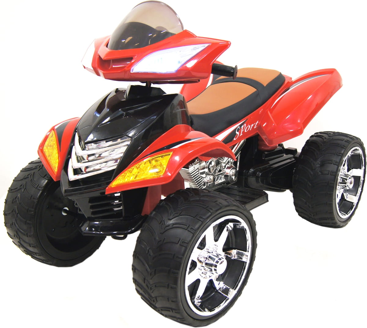 Квадроцикл River Toys Е005КХ - красный