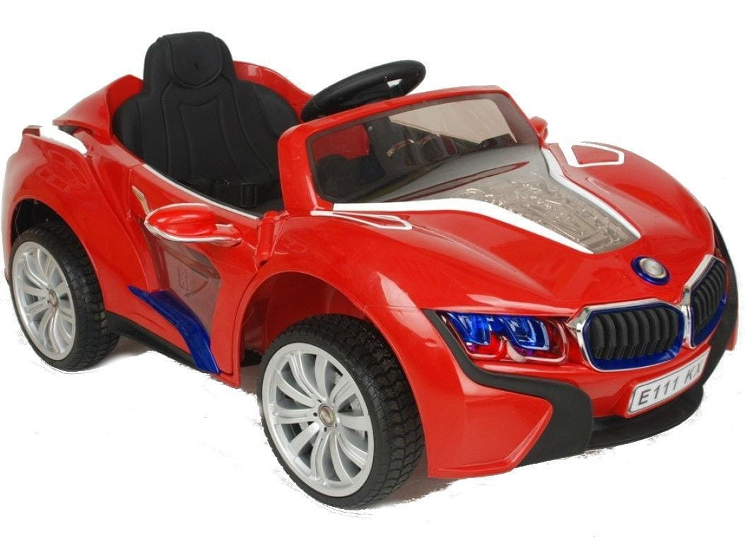 Электромобиль River Toys BMW I8 E008KX с дистанционным управлением - красный