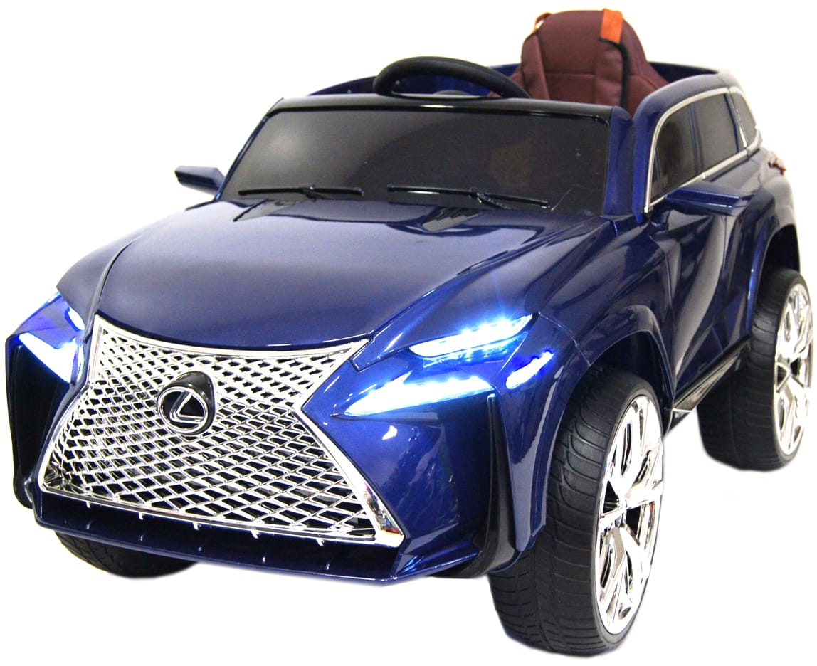 Электромобиль River Toys Lexus E111KX c дистанционным управлением - синий глянец