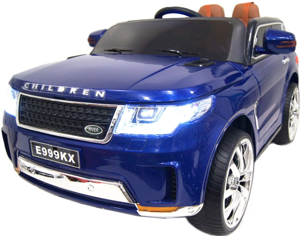Электромобиль River Toys Range Rover Sport E999KX с дистанционным управлением - синий