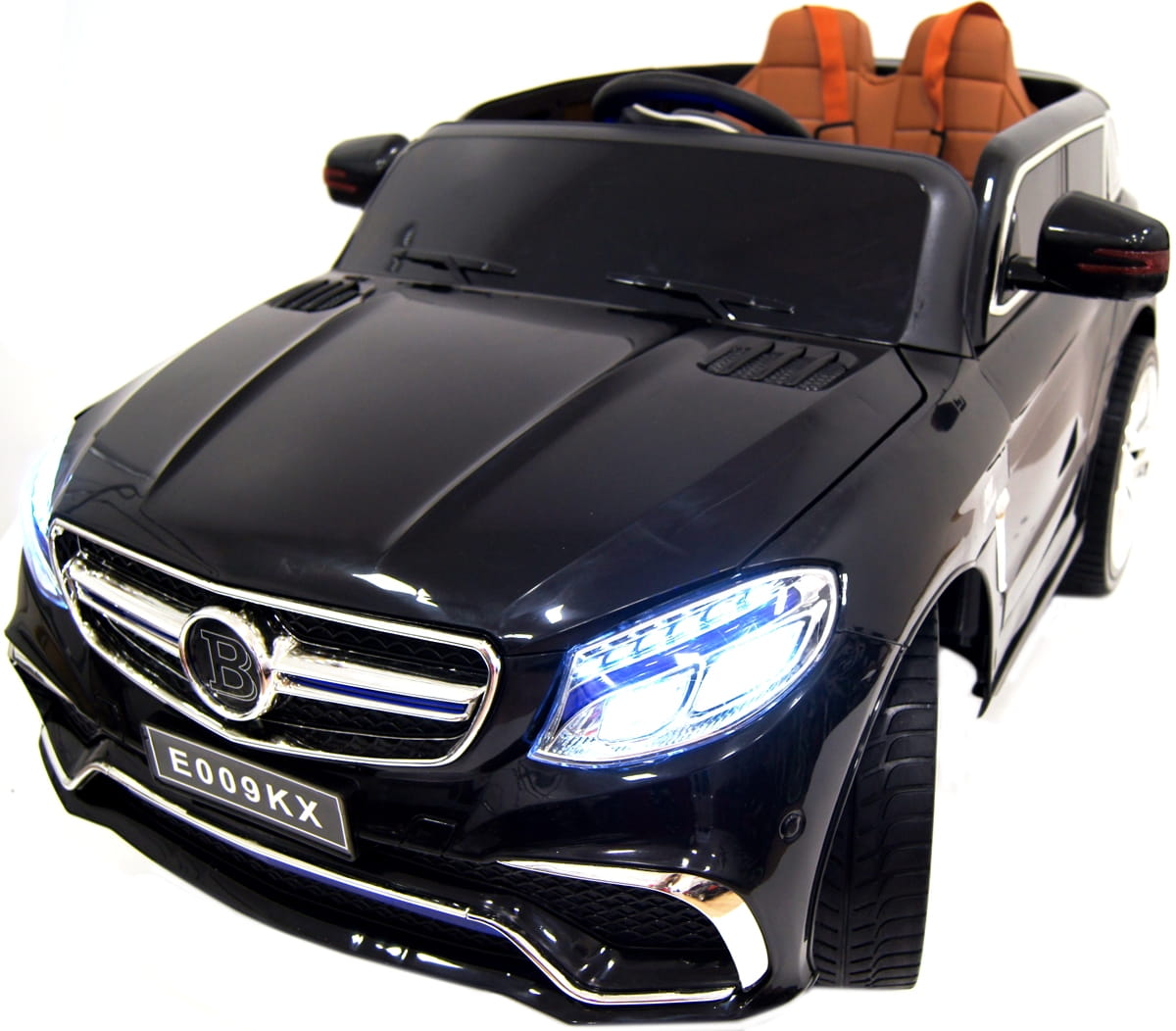 Электромобиль River Toys Mercedes E009KX (с дистанционным управлением) - черный