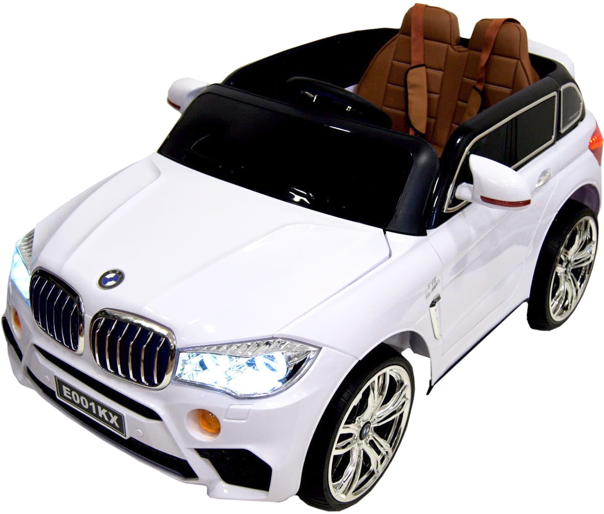 Электромобиль River Toys BMW E002KX с дистанционным управлением - белый