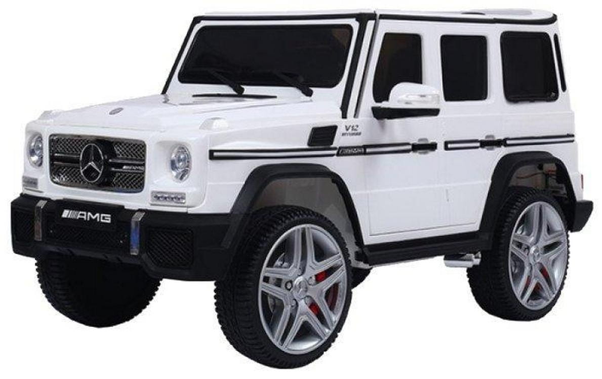 Электромобиль River Toys Mercedes-Benz G65-AMG 4WD (полноприводный) - белый