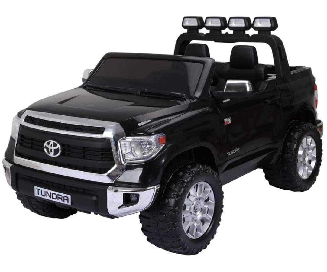 Двухместный электромобиль River Toys Toyota Tundra JJ2255 (лицензионная модель) - черный