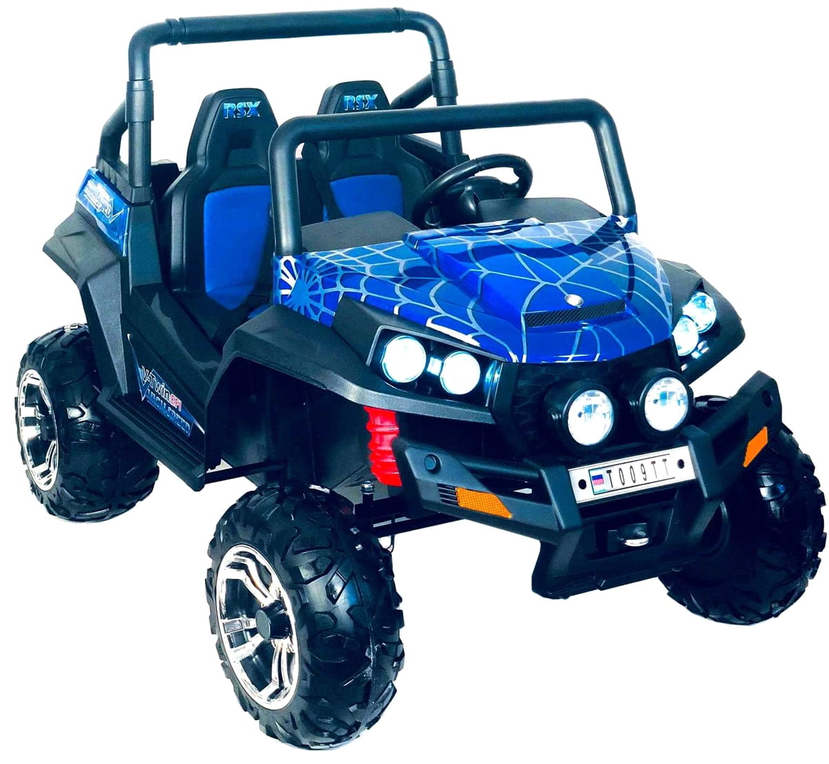 Электромобиль River Toys Buggy T009TT Spider - синий