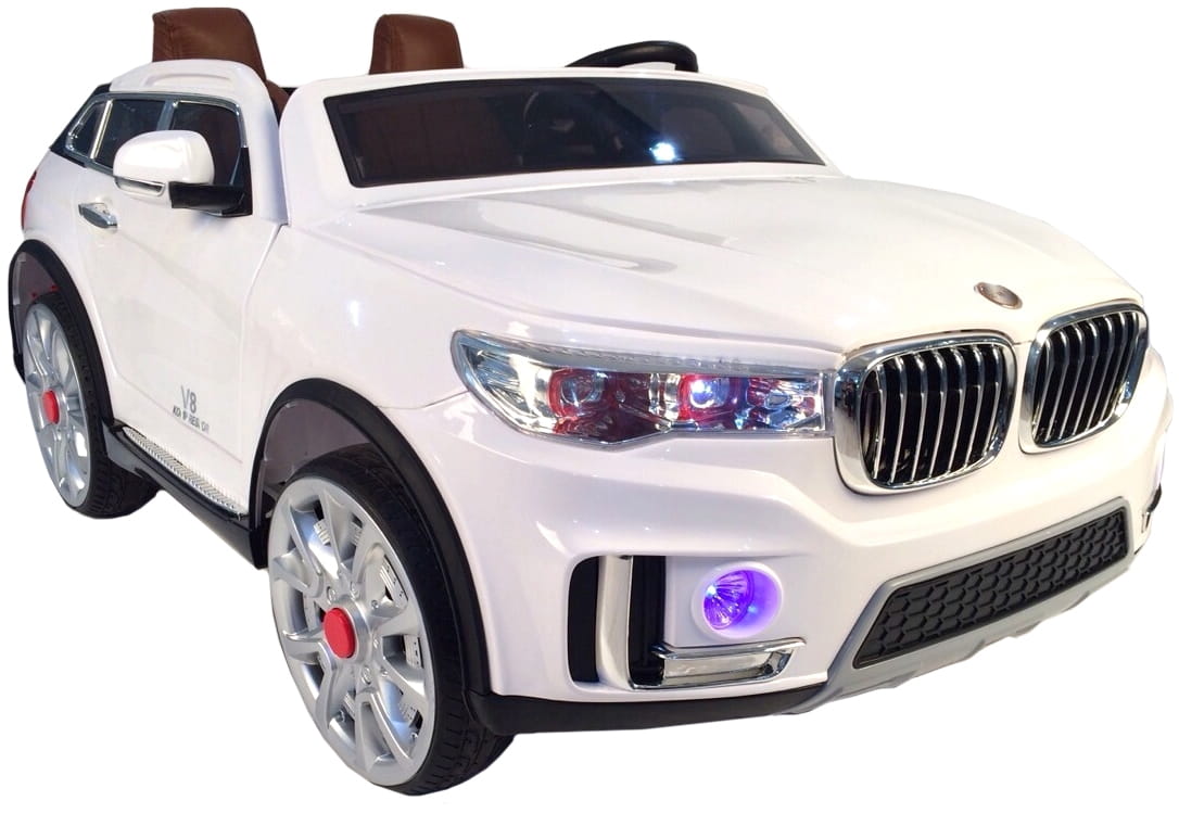 Электромобиль с дистанционным управлением River Toys BMW M333MM - белый