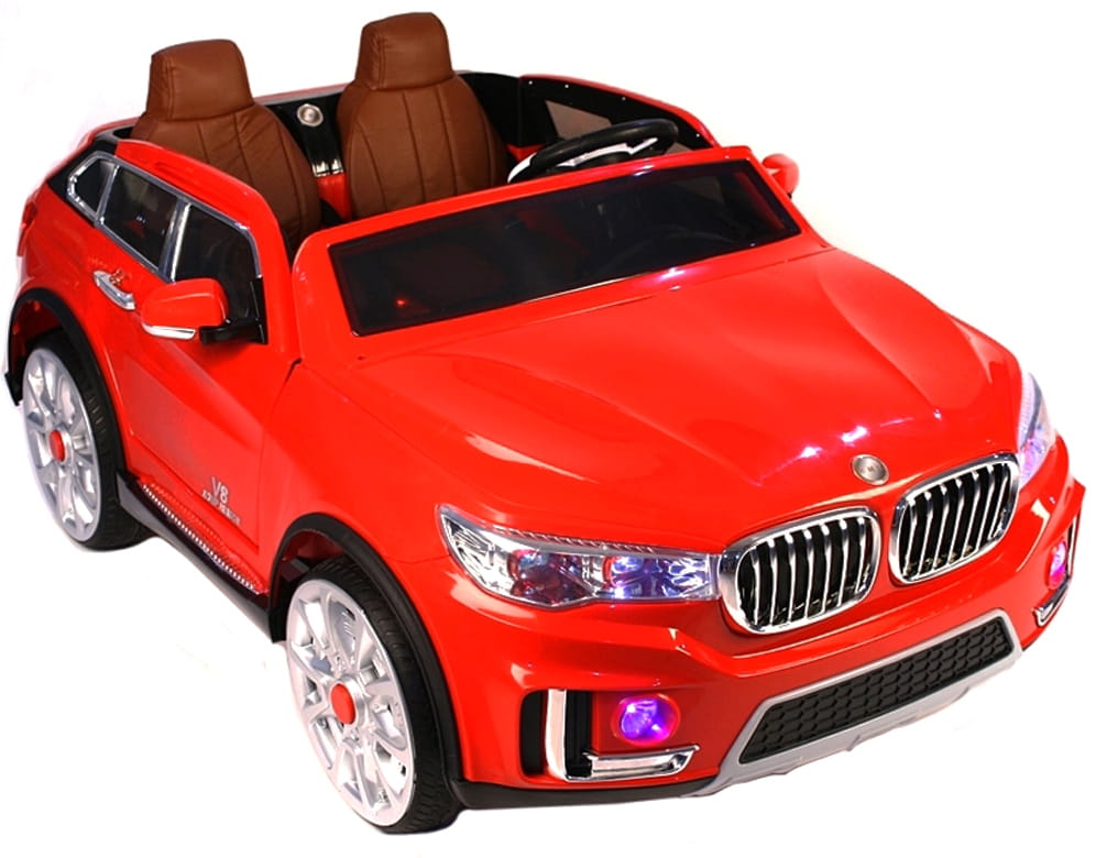 Электромобиль с дистанционным управлением River Toys BMW M333MM - красный