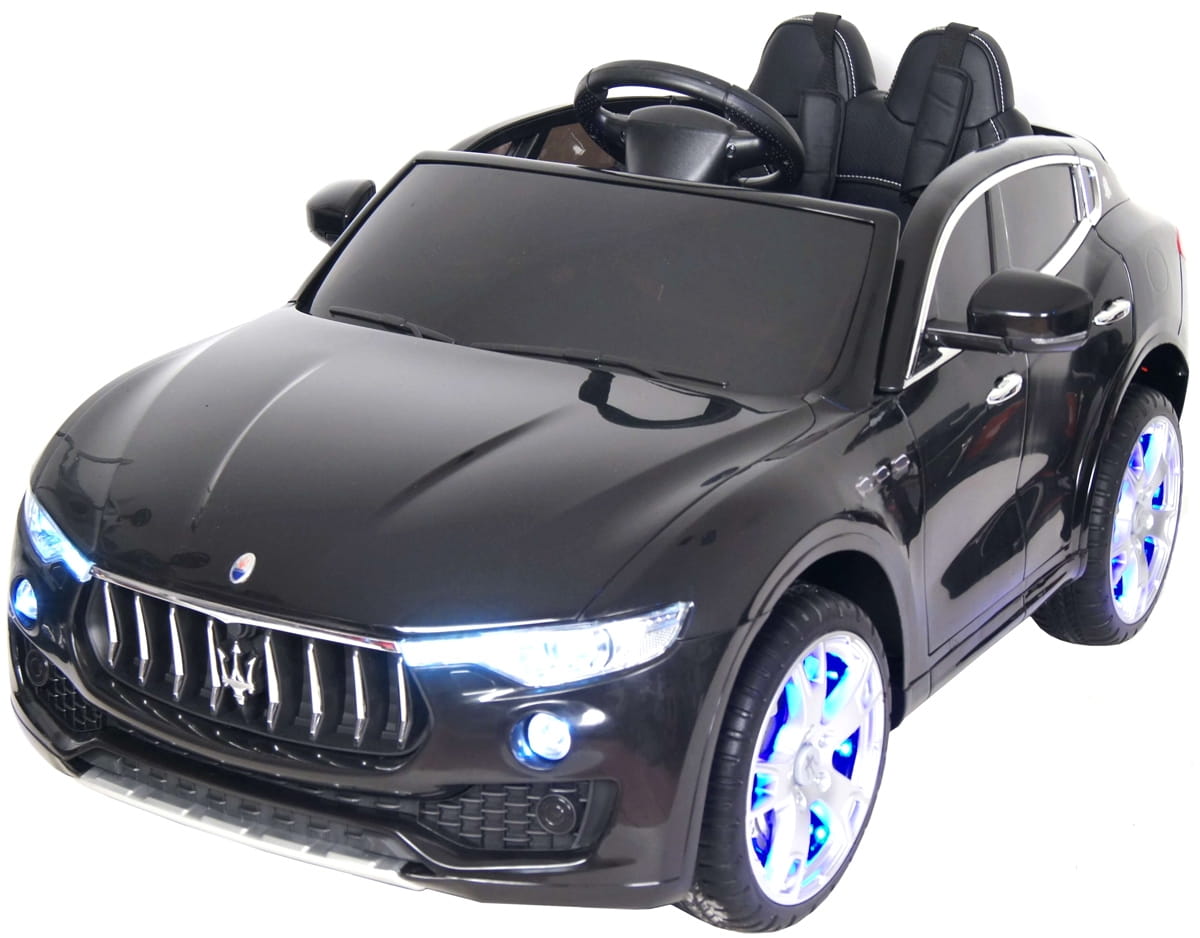 Электромобиль River Toys Maserati Levante А008АА с дистанционным управлением - черный