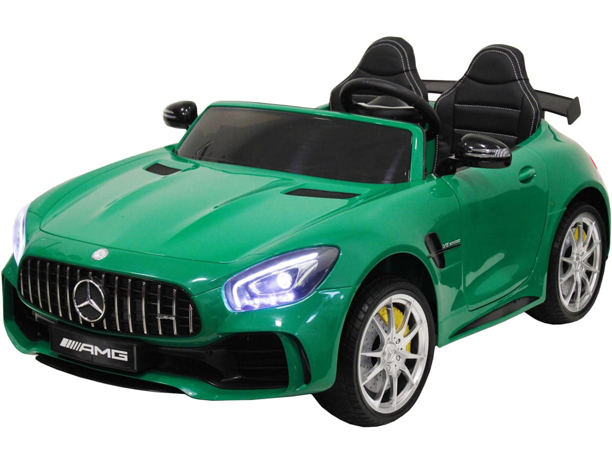 Электромобиль River Toys Mercedes-Benz AMG GTR HL289 с дистанционным управлением - зеленый
