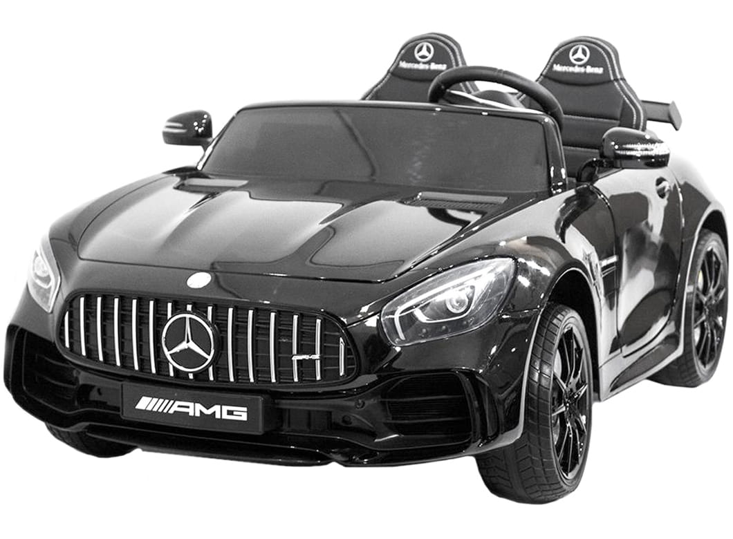 Электромобиль River Toys Mercedes-Benz AMG GTR HL289 с дистанционным управлением - черный глянец