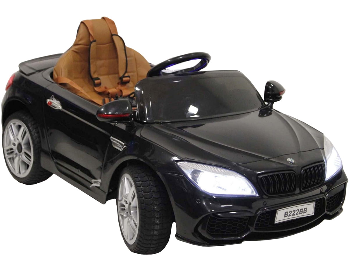 Электромобиль River Toys BMW B222BB с дистанционным управлением - черный