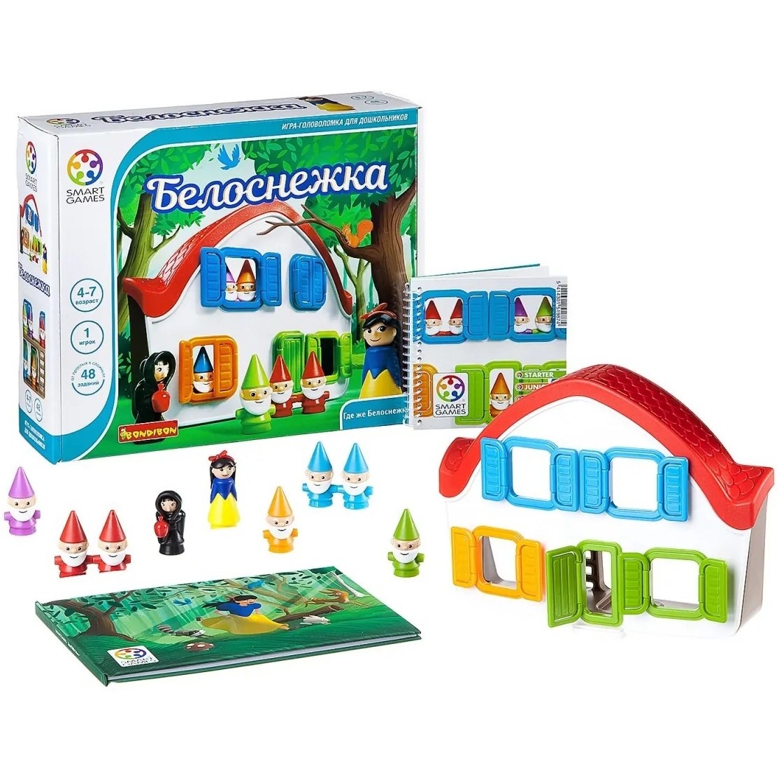 Фото Логическая игра Bondibon Белоснежка