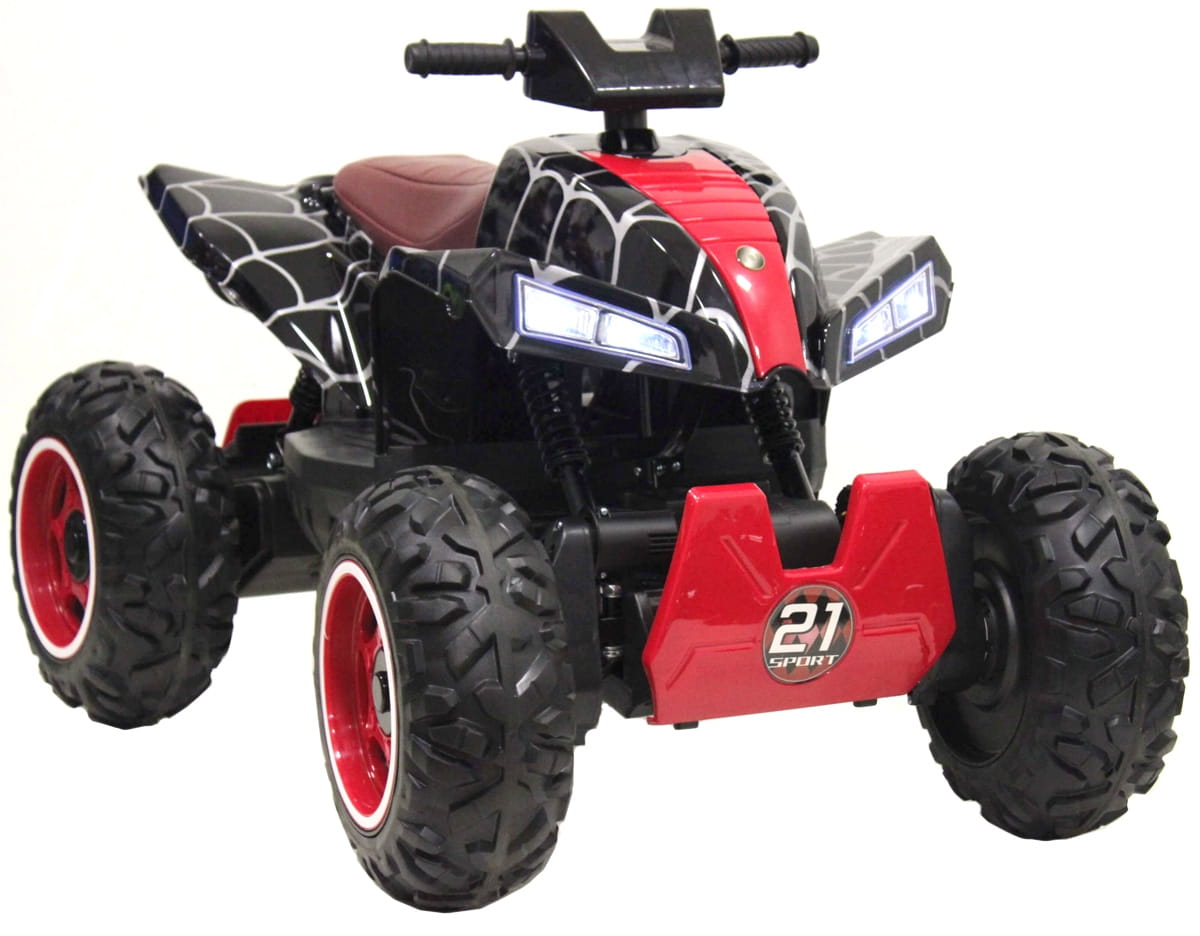 Квадроцикл River Toys T777TT Spider - черный