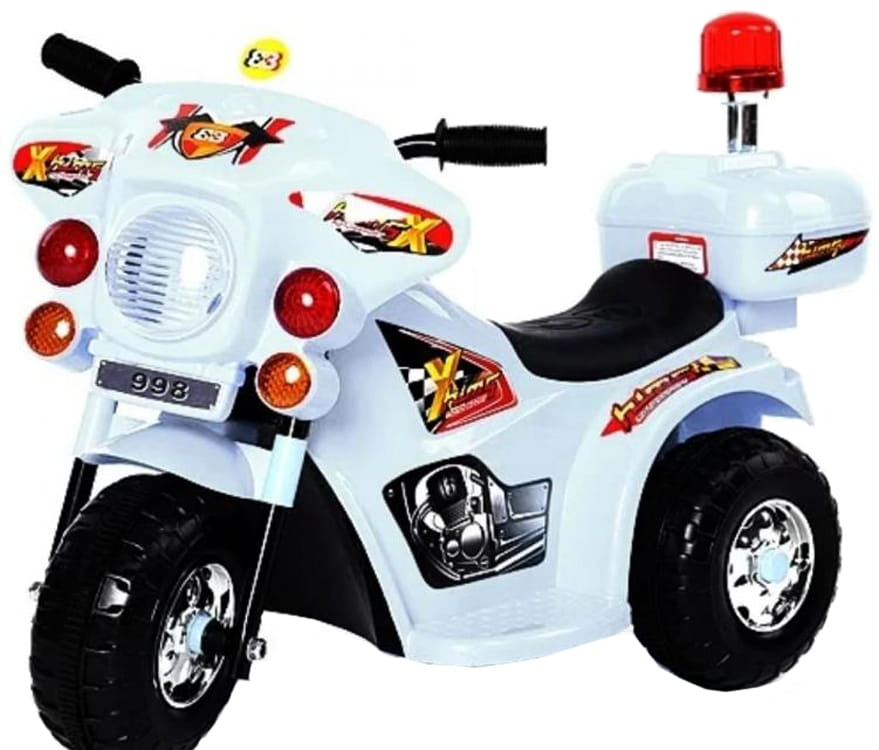 Мотоцикл River Toys Moto HL-218 - белый