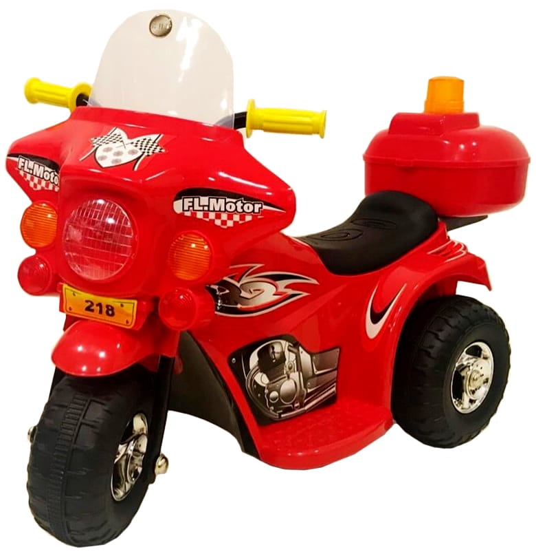 Мотоцикл River Toys Moto HL-218 - красный