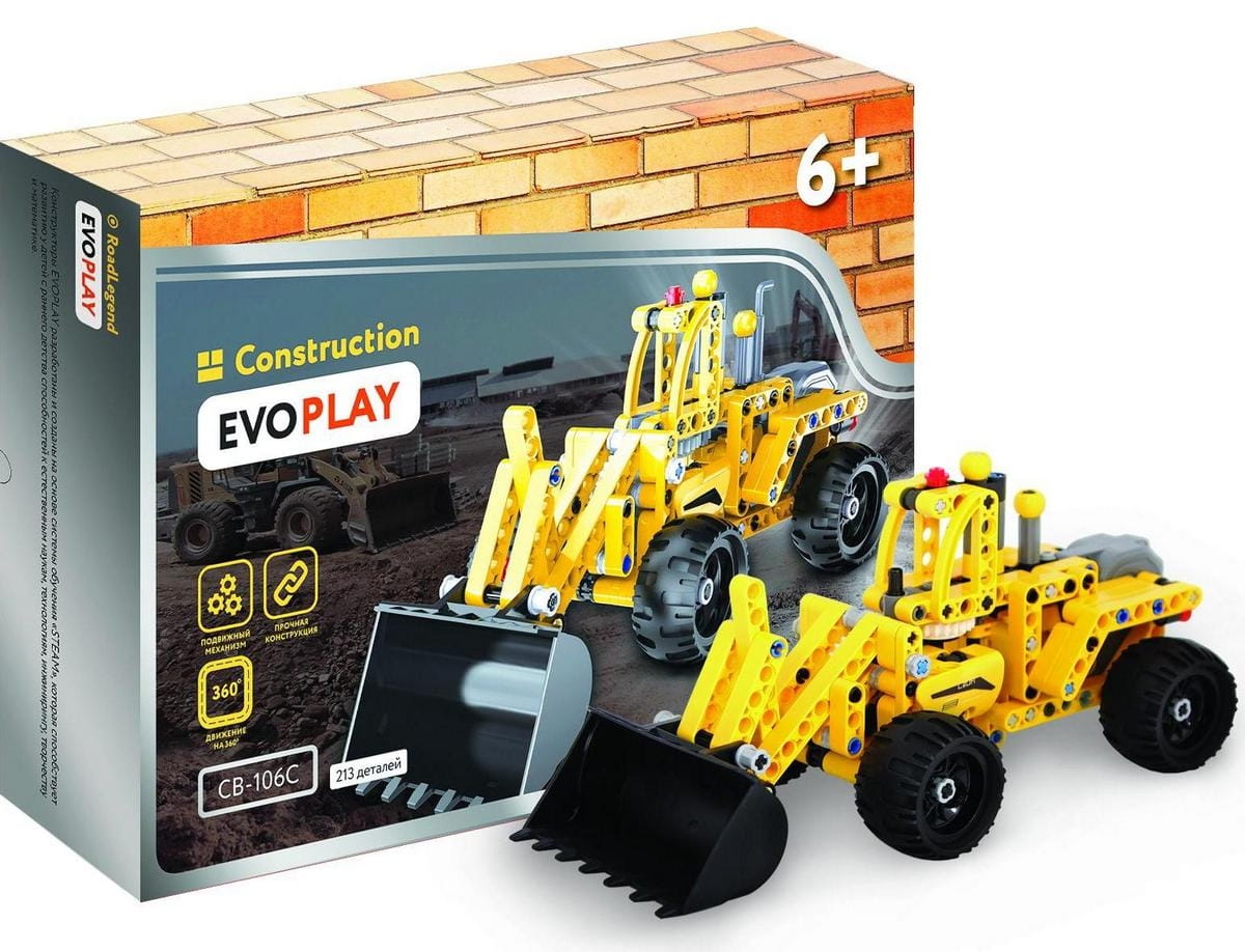 Конструктор EVOPLAY Wheel Loader