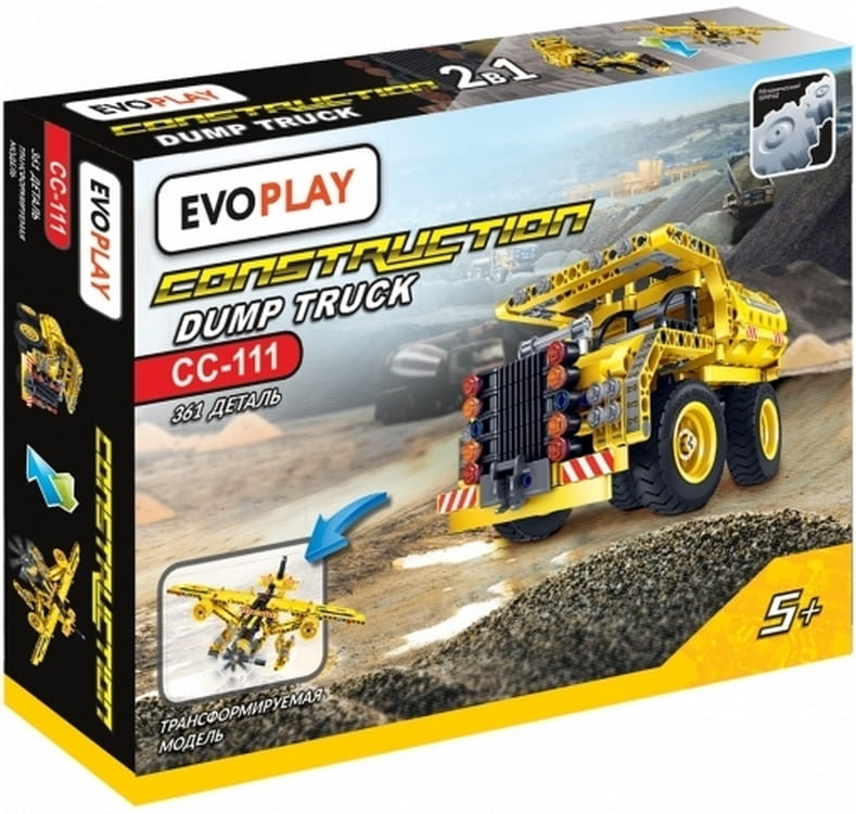 Конструктор EVOPLAY Dump Truck