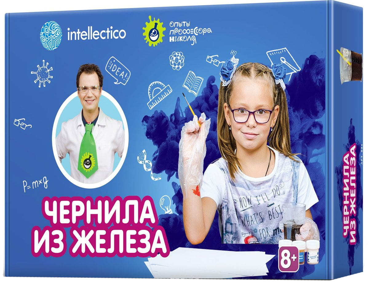 Набор INTELLECTICO Опыты профессора Николя - Чернила из железа