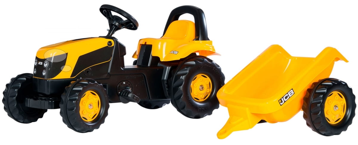 Педальный трактор ROLLY TOYS rollyKid JCB