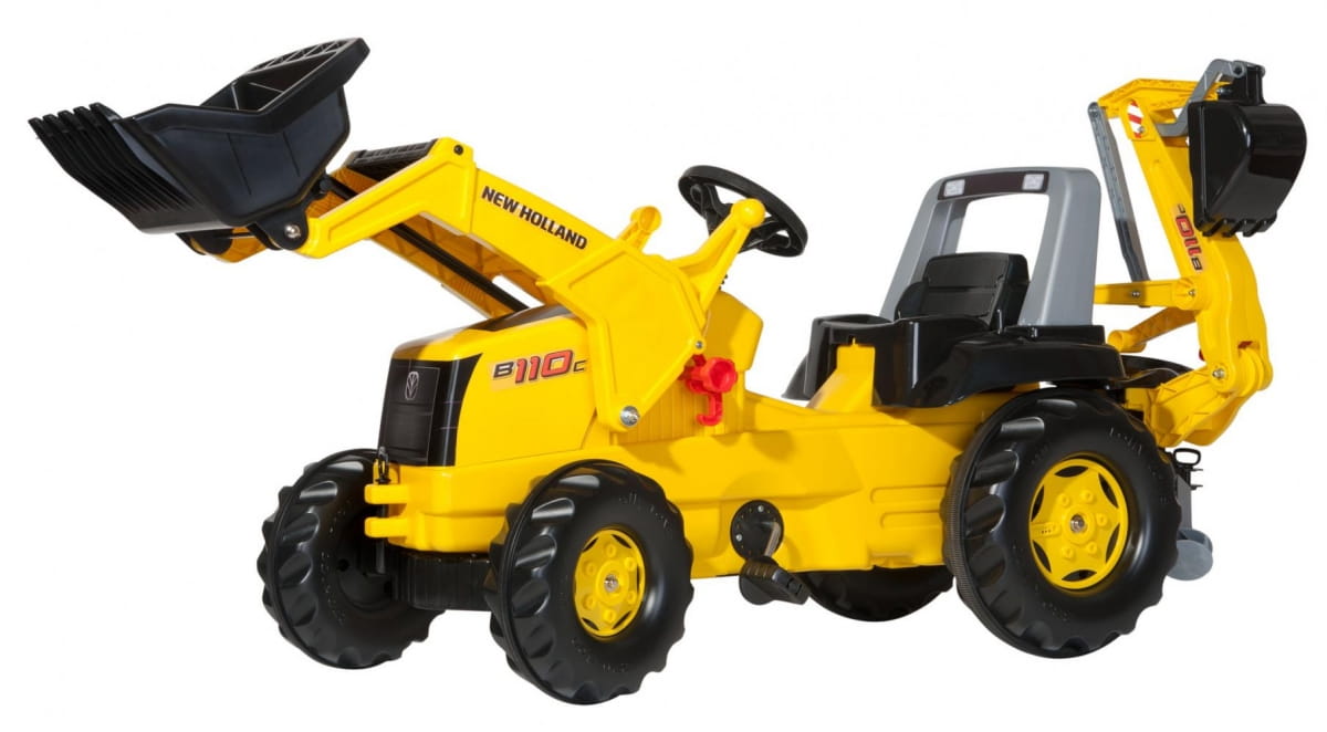 Педальный трактор ROLLY TOYS Junior New Holland Construction