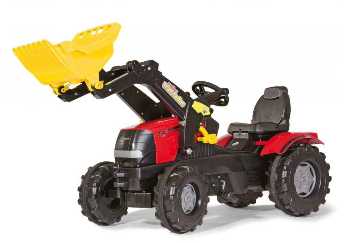 Педальный трактор ROLLY TOYS Junior JCB Backhoe Load