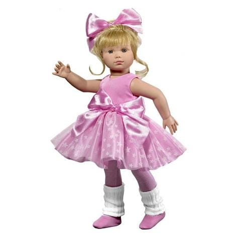 Кукла ASI Нелли - 40 см (в розовом платье)