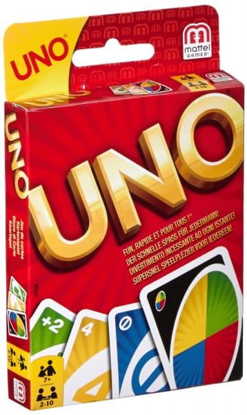 Фото Карточная игра Uno Уно классическая (Mattel)