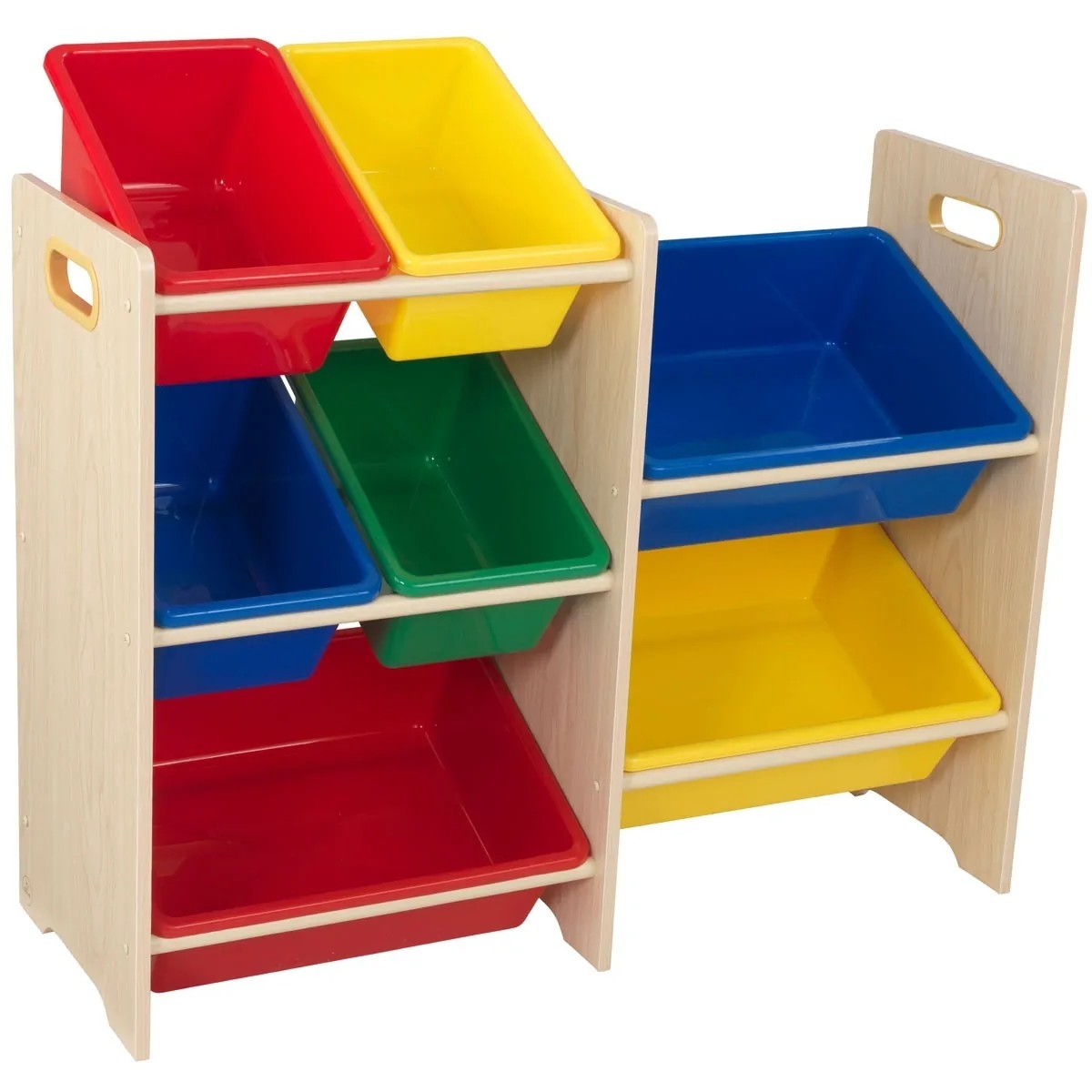 Фото Система хранения KidKraft с 7 контейнерами - яркий