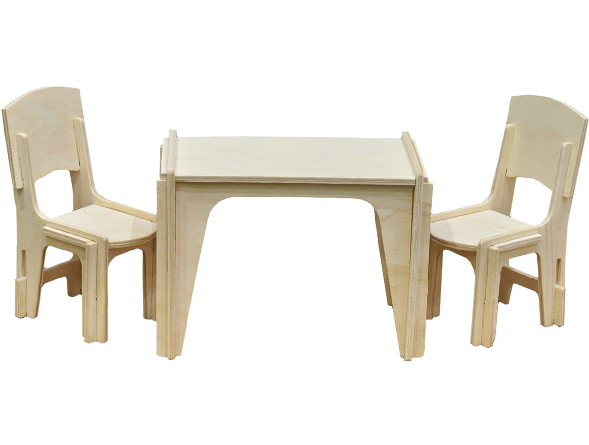 Набор мебели WOOD LINES Стол с 2 стульями