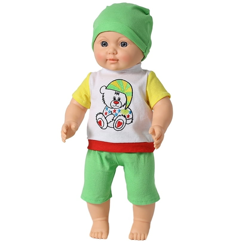 Кукла-пупс ВЕСНА в зеленой шапочке