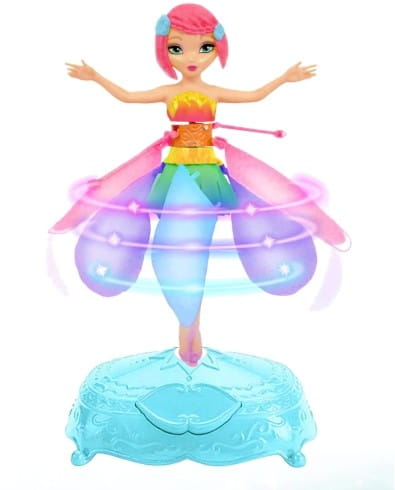 Летающая фея Flying Fairy, парящая в воздухе - с подсветкой (Spin Master)