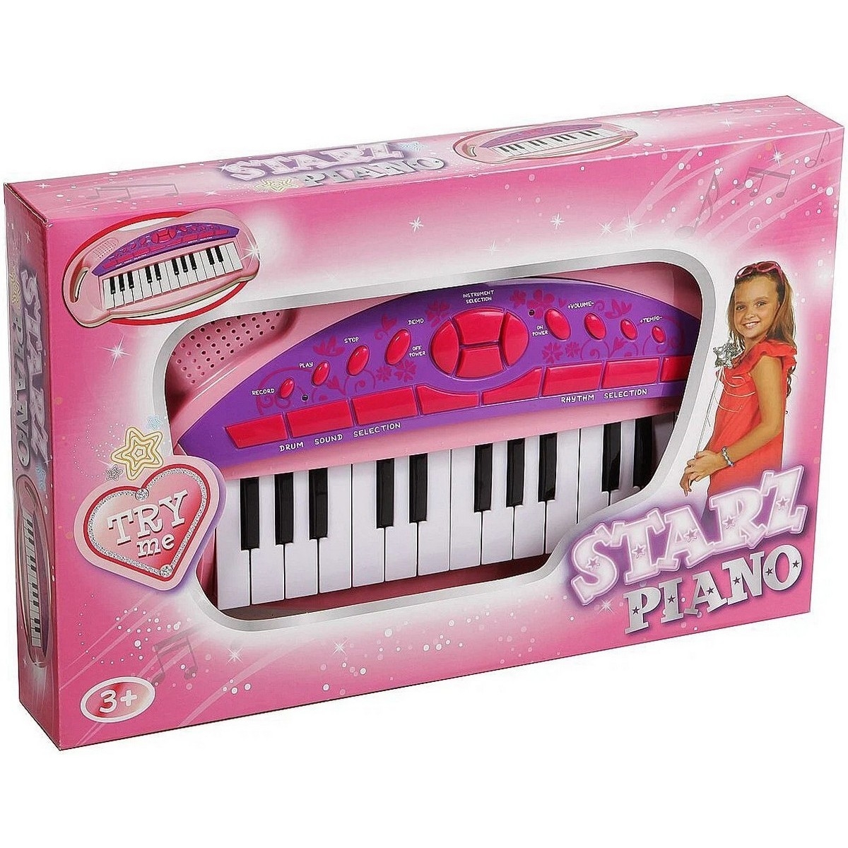 Фото Синтезатор Potex Starz Piano - pink