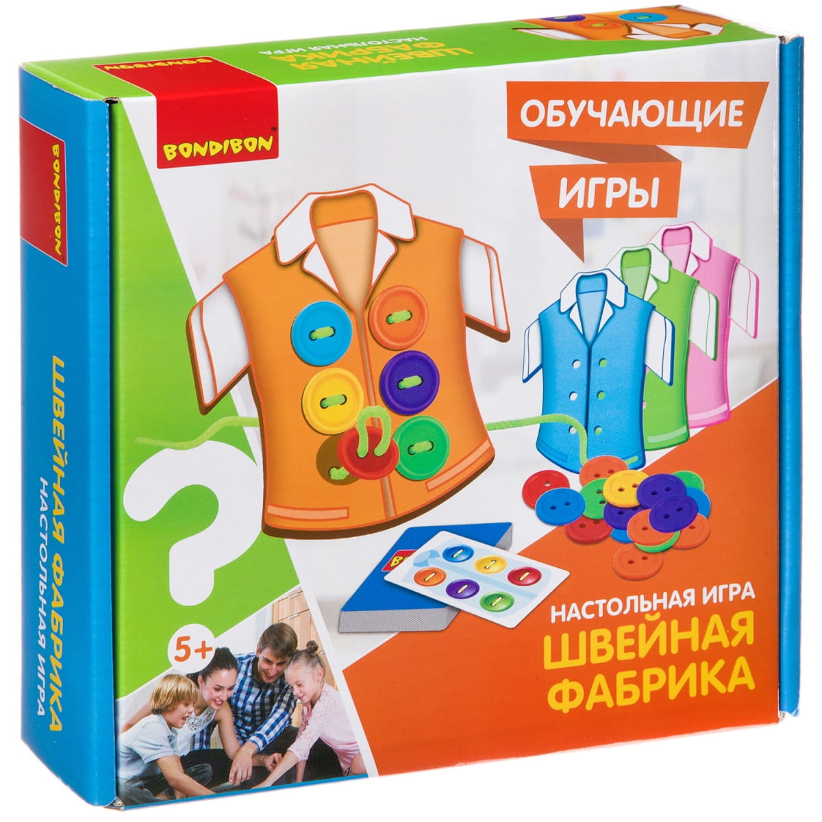 Фото Настольная игра Bondibon Швейная фабрика