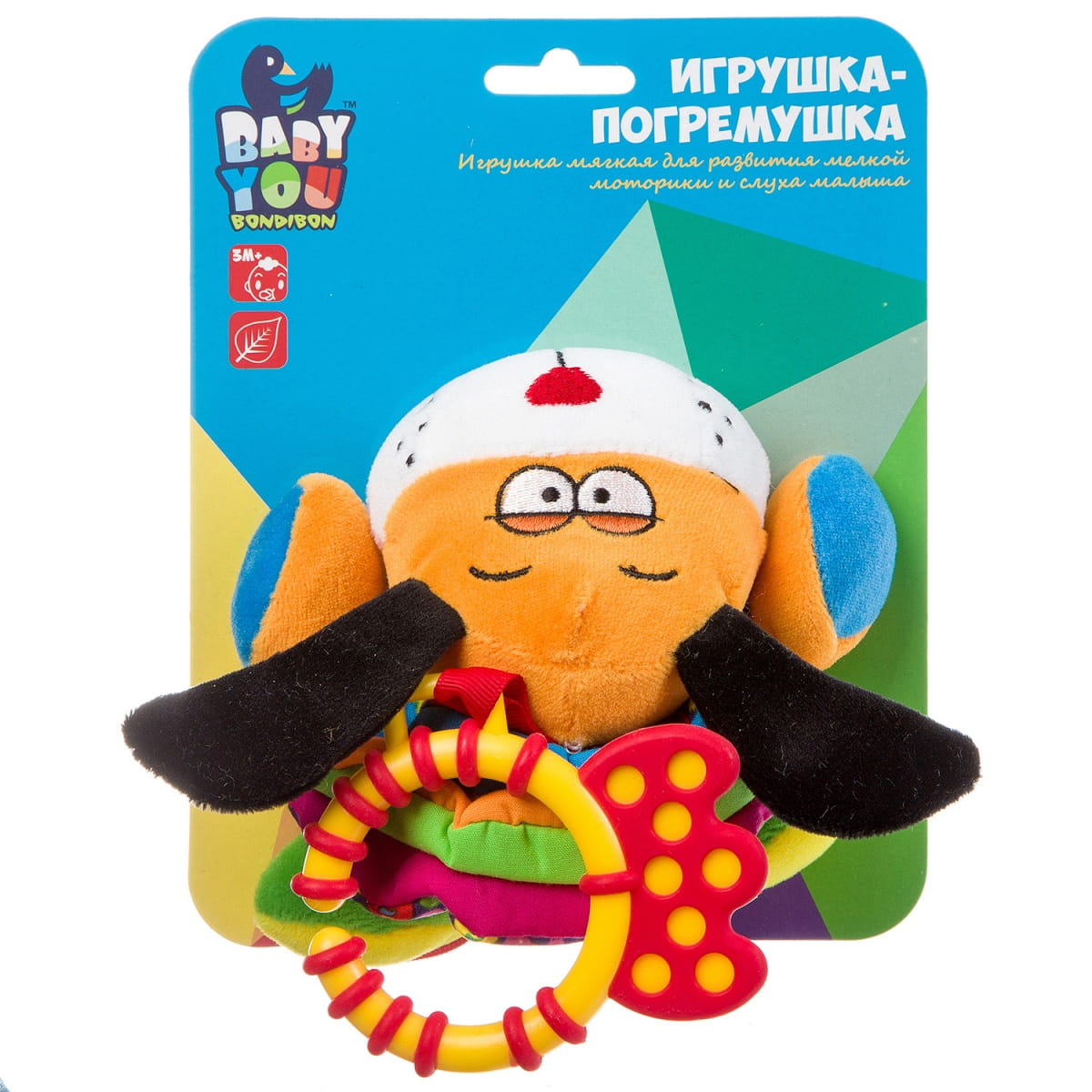 Фото Развивающая игрушка Bondibon Гармошка - Собака (14 см)