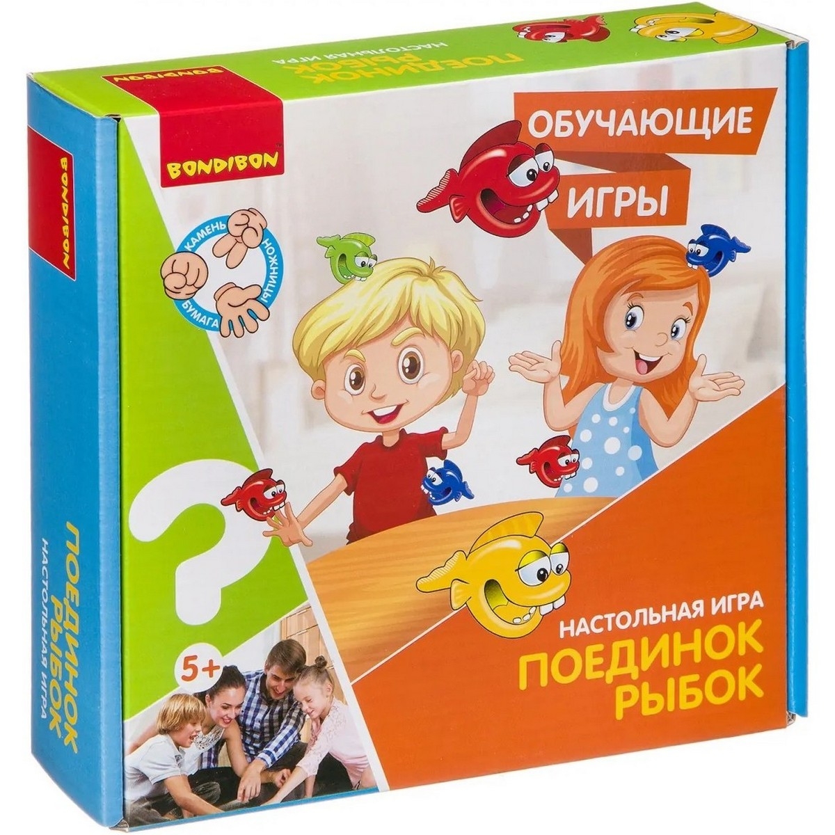 Фото Настольная игра Bondibon Поединок рыбок