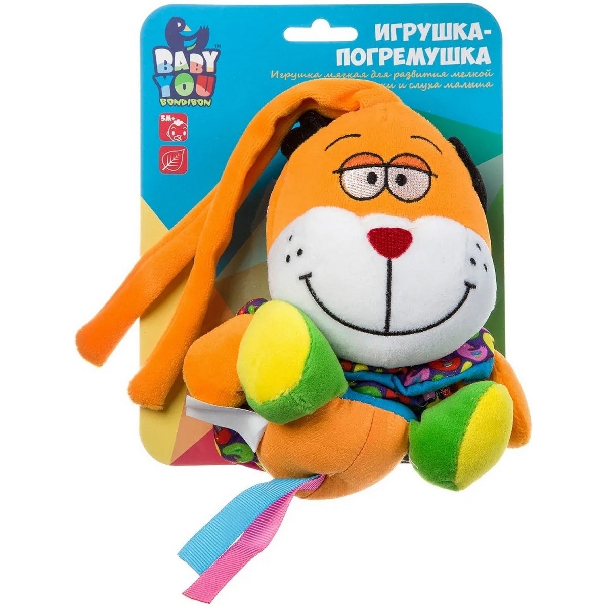 Фото Развивающая игрушка Bondibon Гармошка - Собака 2 (14 см)