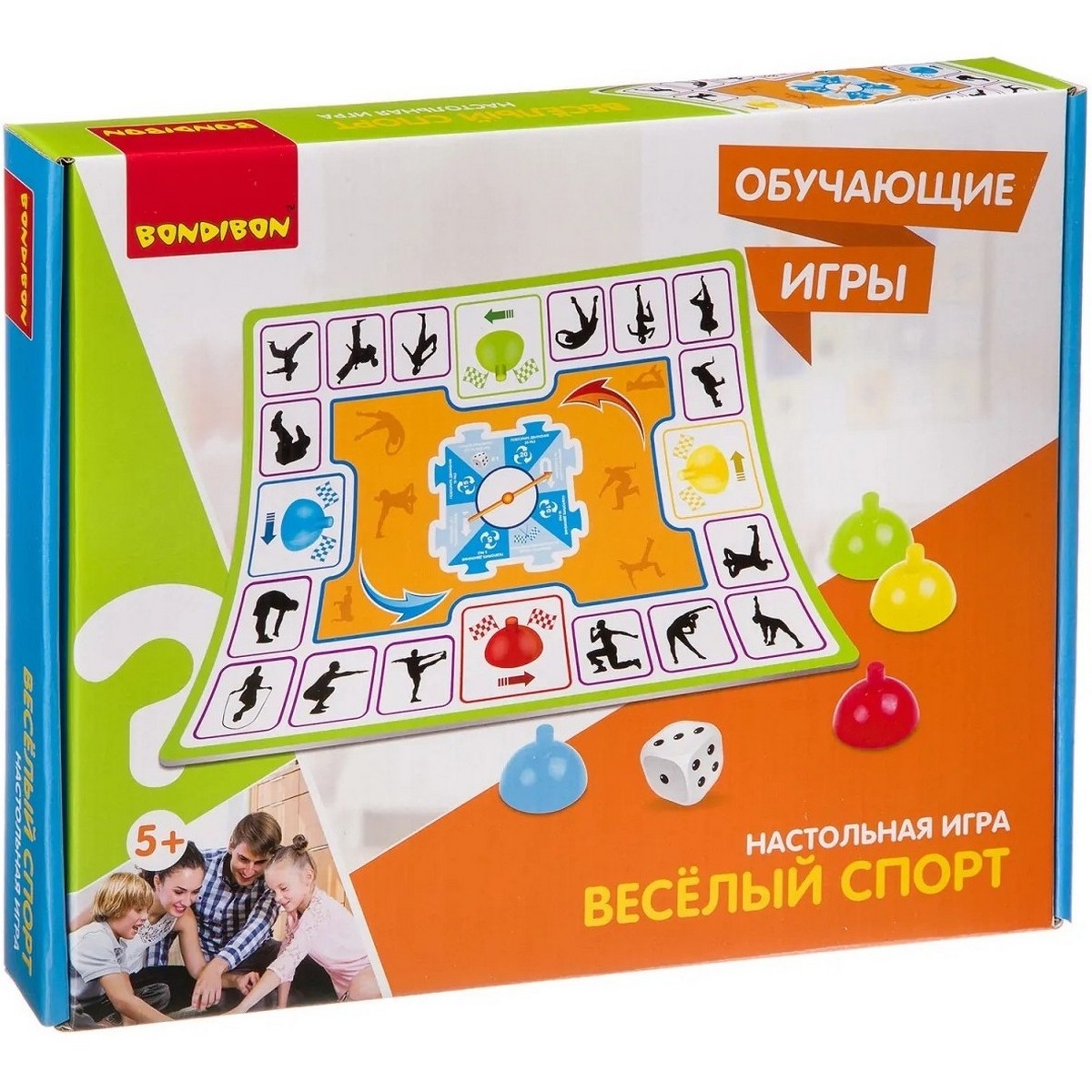 Фото Настольная игра Bondibon Веселый Спорт