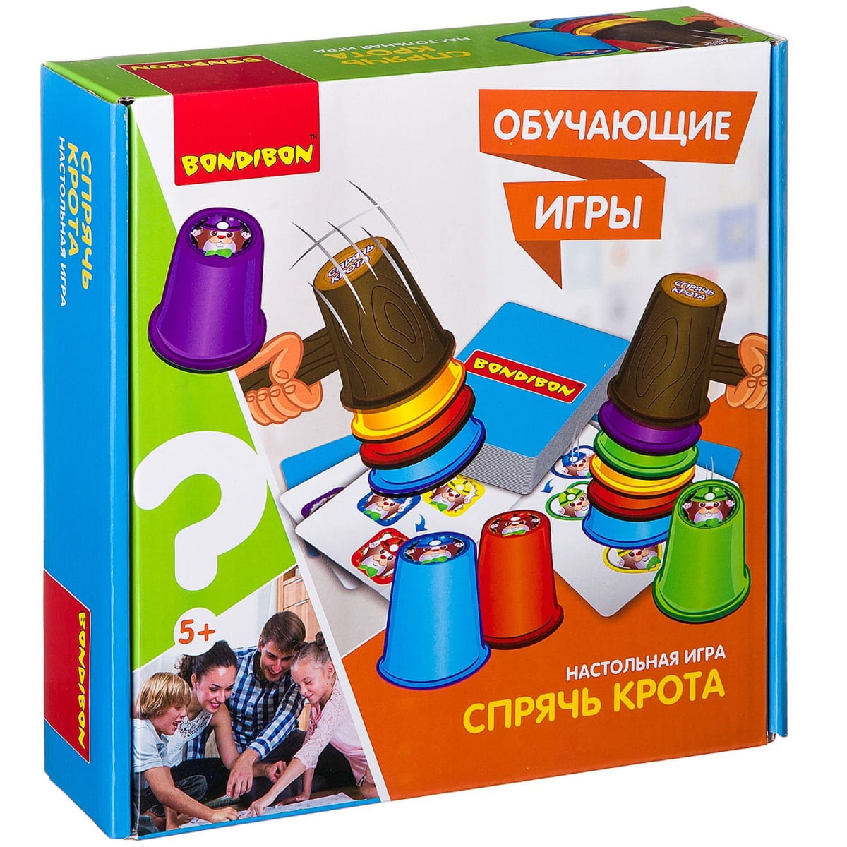 Фото Настольная игра Bondibon Спрячь Кота